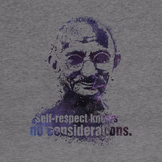 Gandhi quote by conquart